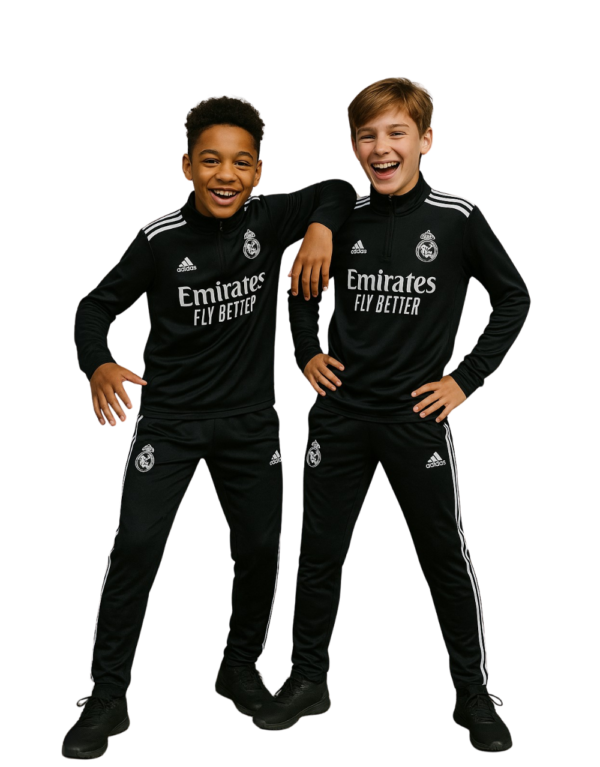 Calentador Completo Real Madrid Negro